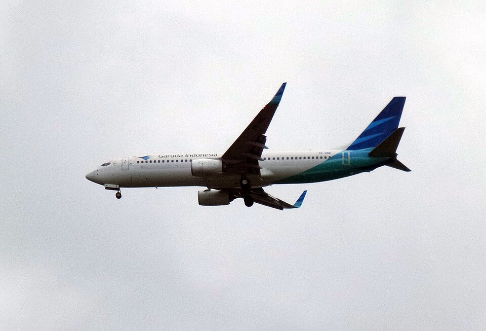 Aircraft registered PK-GNE