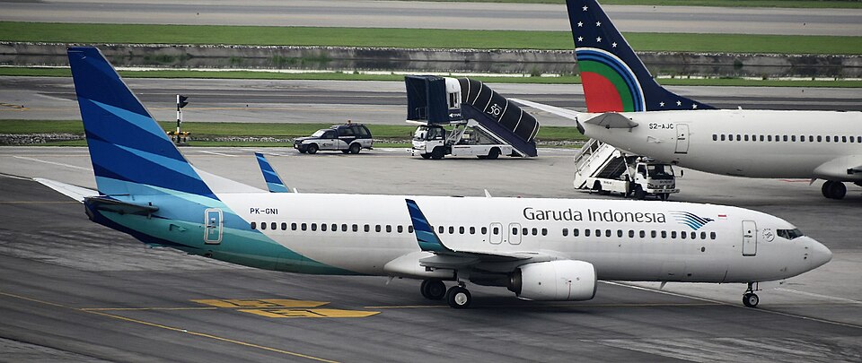 Aircraft registered PK-GNI