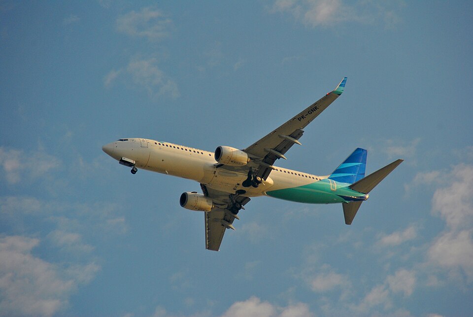 Aircraft registered PK-GNK