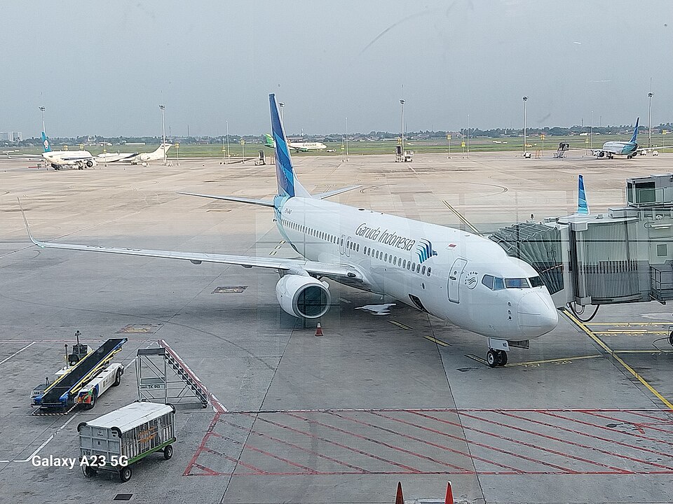 Aircraft registered PK-GNQ