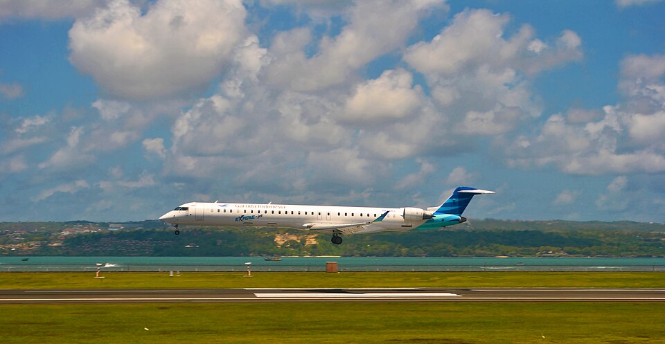 Aircraft registered PK-GRJ