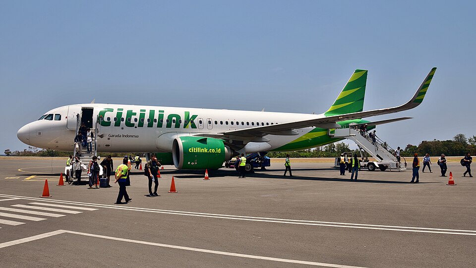 Aircraft registered PK-GTA