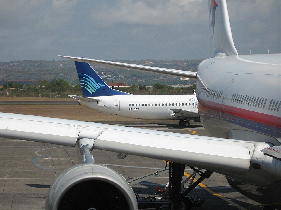 Aircraft registered PK-GWT