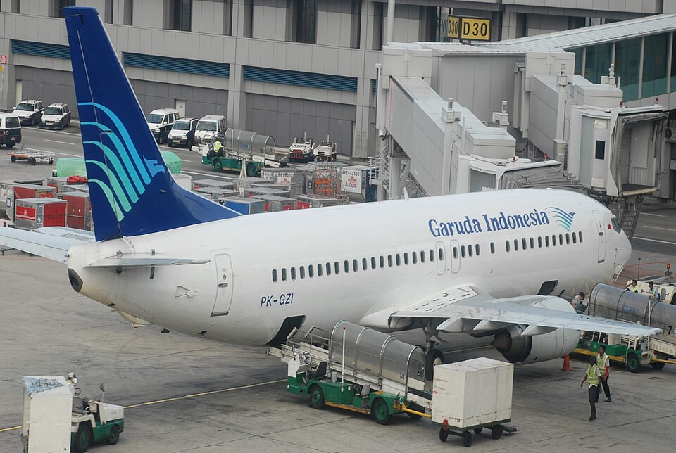 Aircraft registered PK-GZI