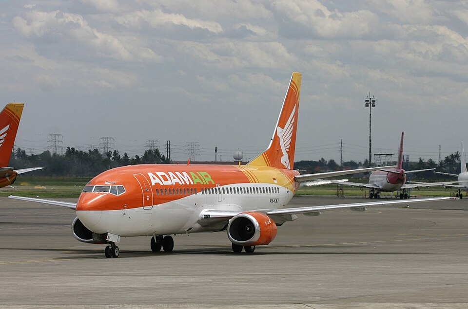 Aircraft registered PK-KKV
