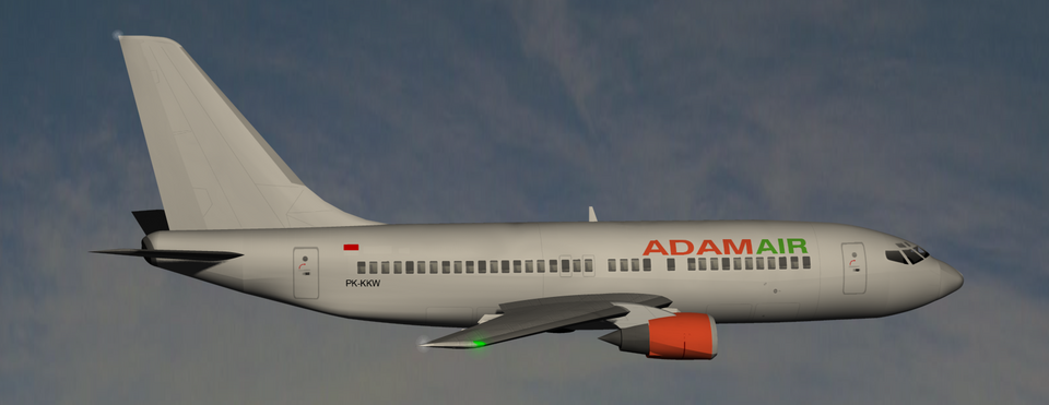 Aircraft registered PK-KKW