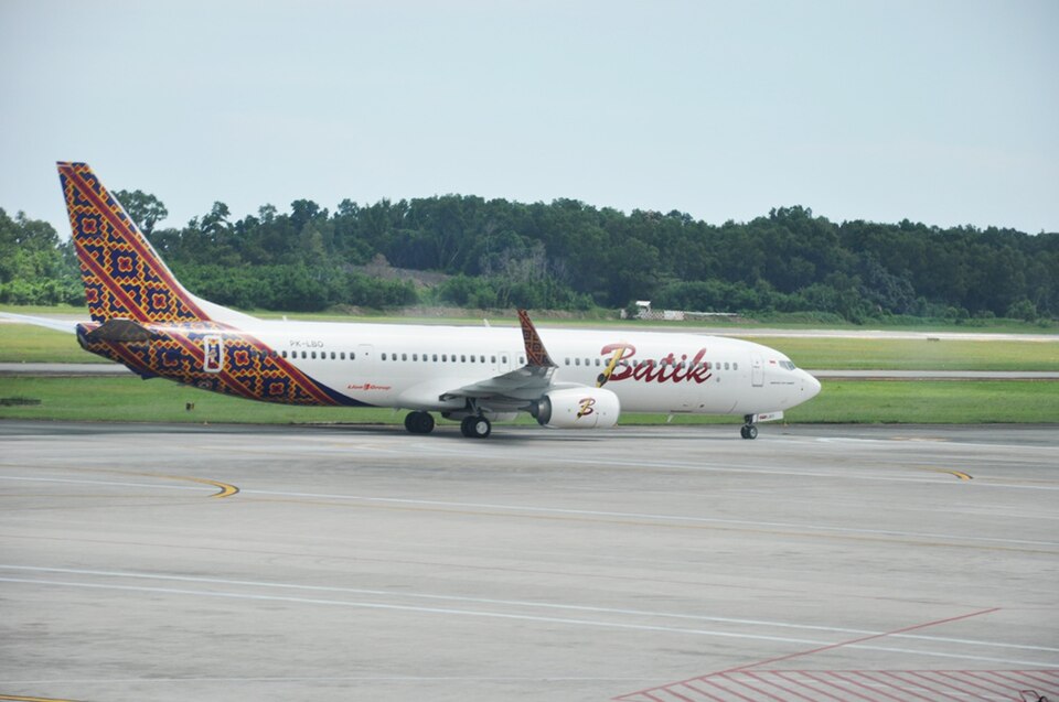 Aircraft registered PK-LBO