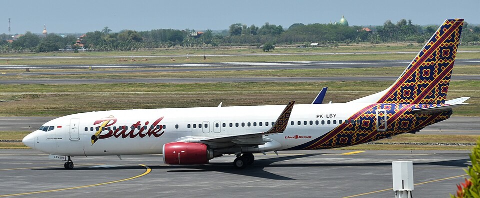 Aircraft registered PK-LBY