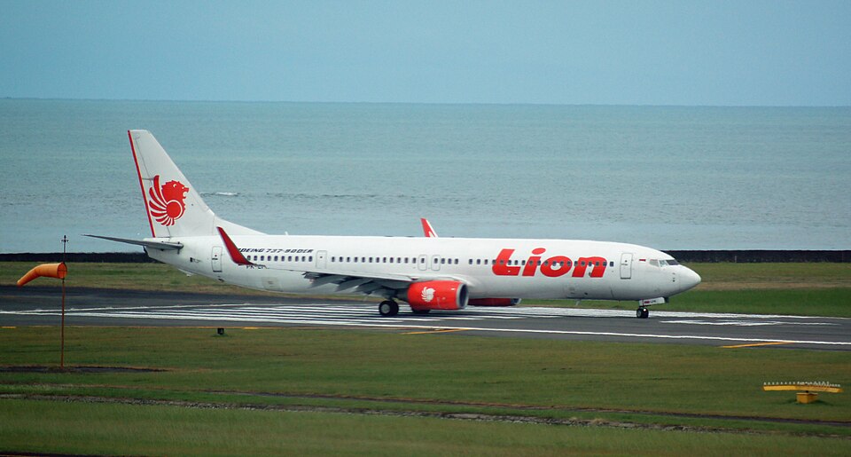 Aircraft registered PK-LFK