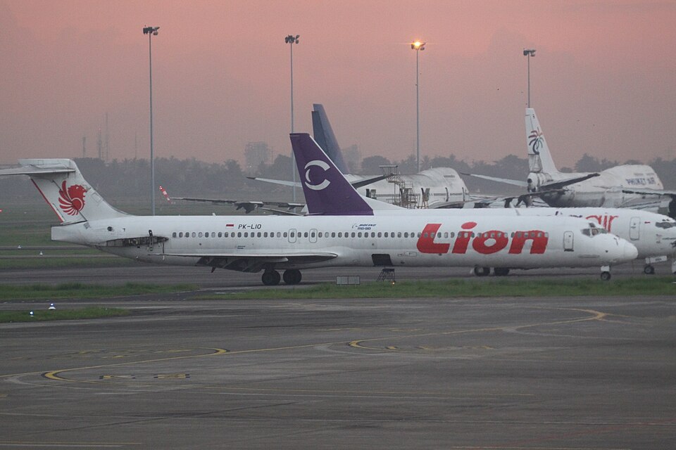 Aircraft registered PK-LIO