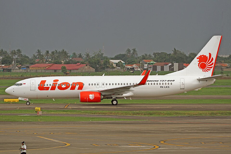Aircraft registered PK-LKS