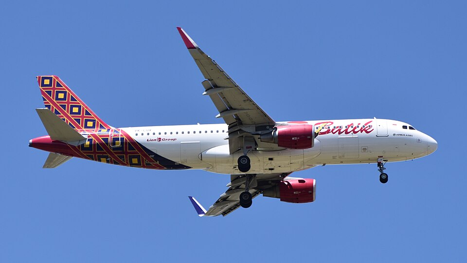 Aircraft registered PK-LUV
