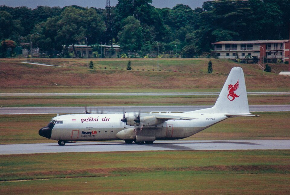 Aircraft registered PK-PLV