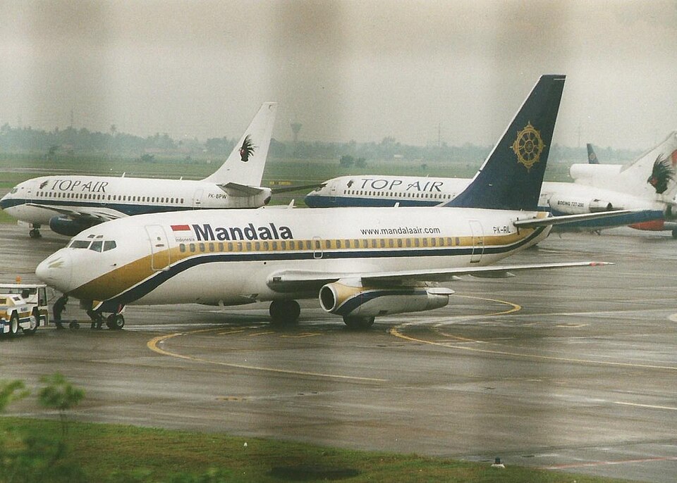 Aircraft registered PK-RIL