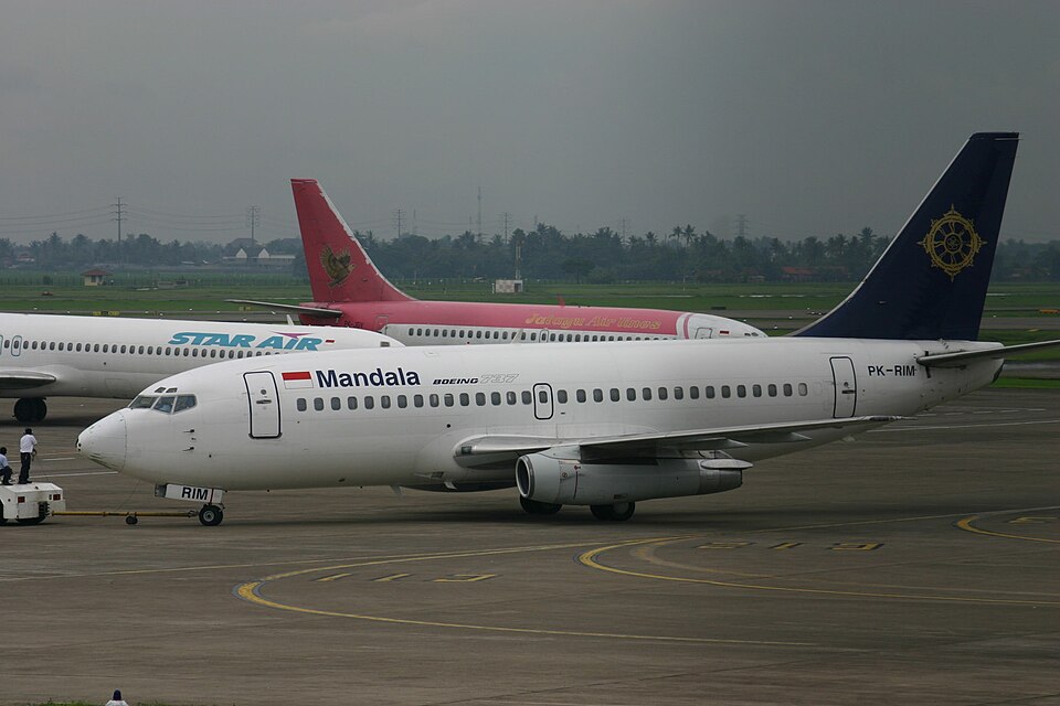 Aircraft registered PK-RIM