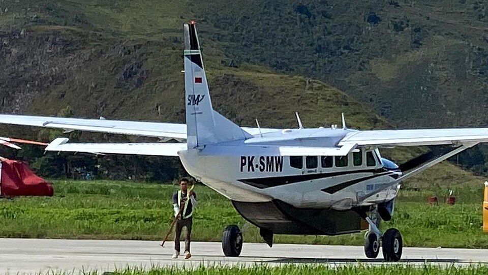 Aircraft registered PK-SMW