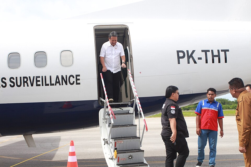 Aircraft registered PK-THT