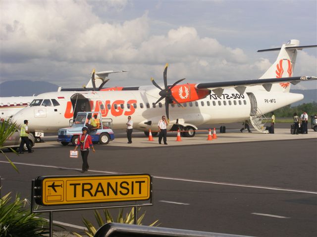 Aircraft registered PK-WFG