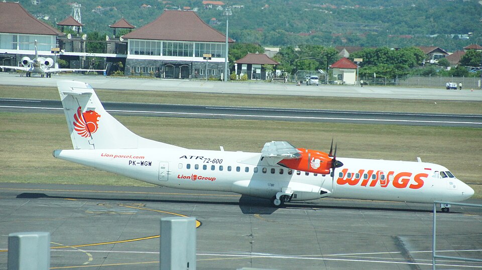 Aircraft registered PK-WGW