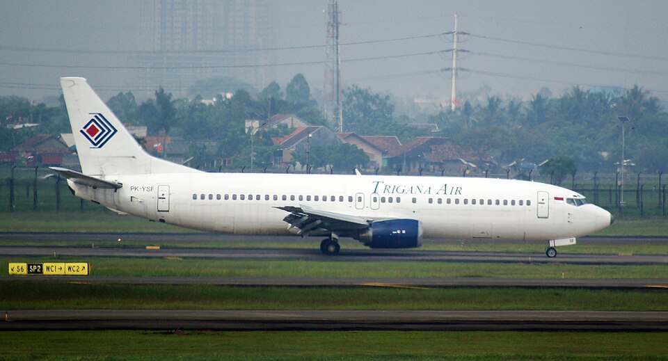 Aircraft registered PK-YSF