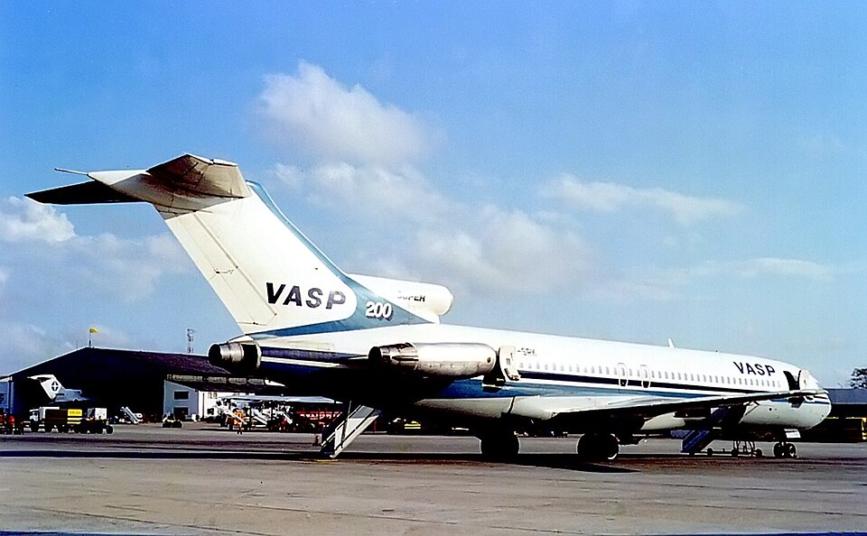 Aircraft registered PP-SRK