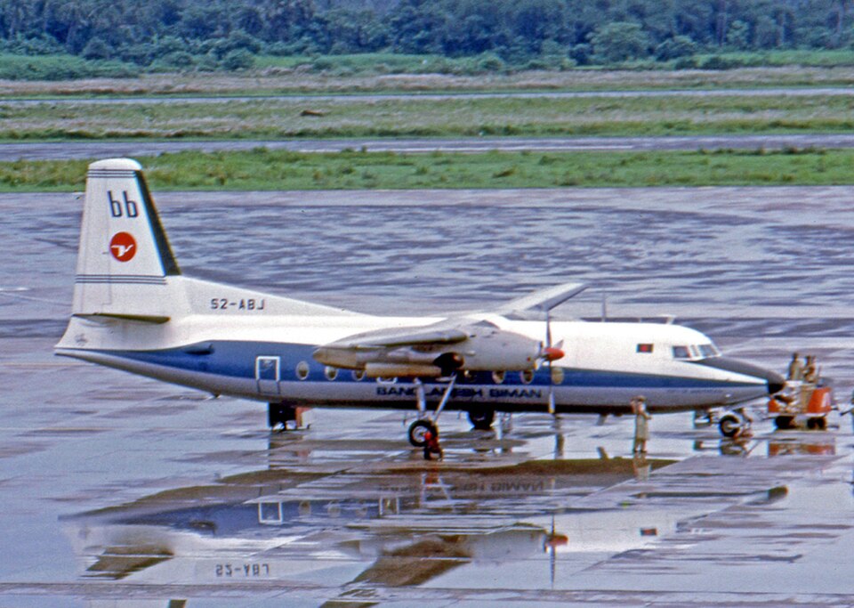 Aircraft registered S2-ABJ