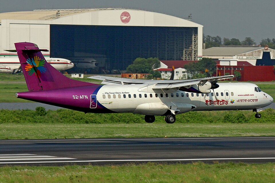 Aircraft registered S2-AFN