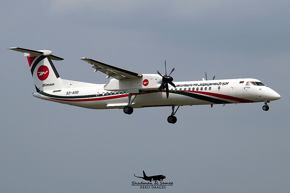 Aircraft registered S2-AGQ