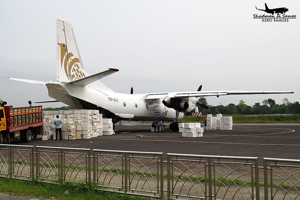 Aircraft registered S2-AGZ