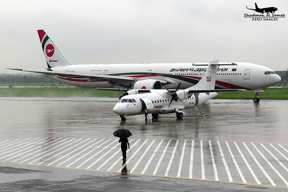 Aircraft registered S2-AHI