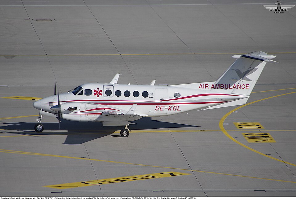 Aircraft registered SE-KOL
