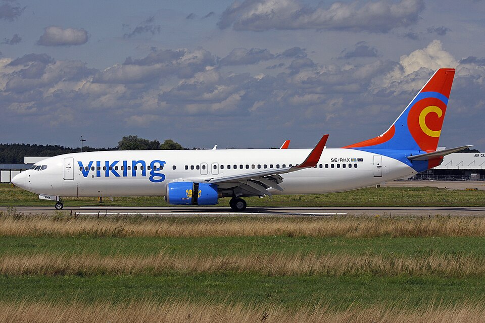 Aircraft registered SE-RHX