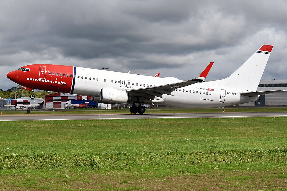 Aircraft registered SE-RPE