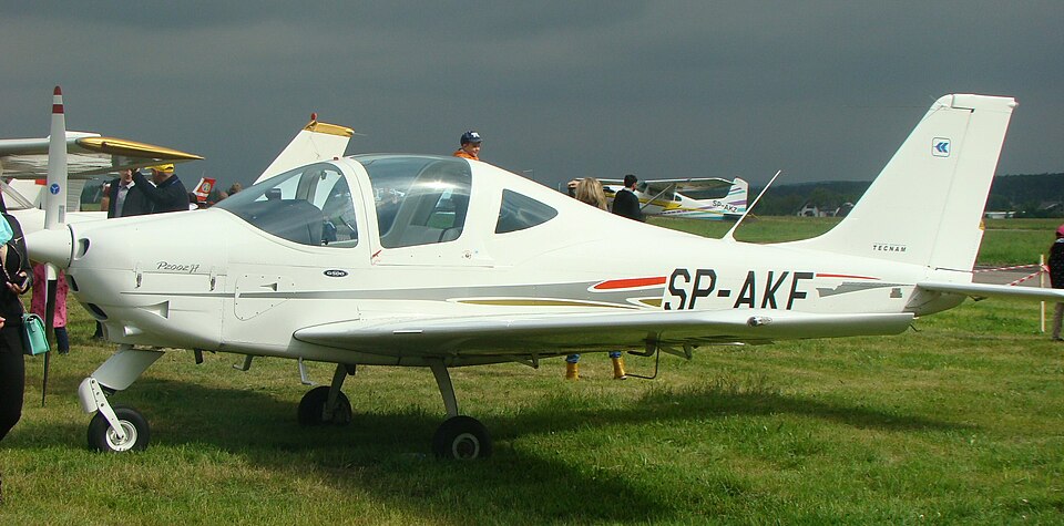 Aircraft registered SP-AKZ