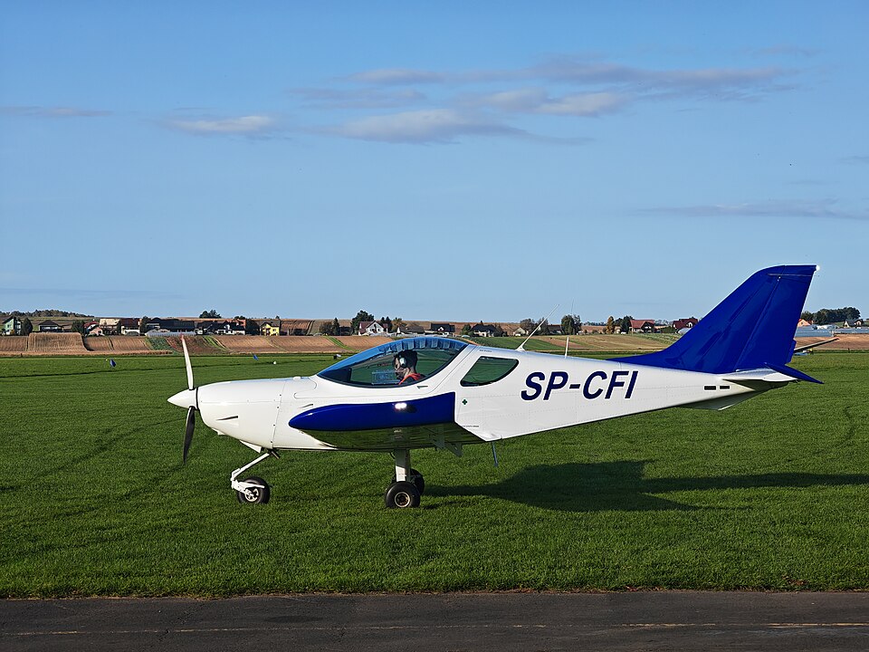 Aircraft registered SP-CFI