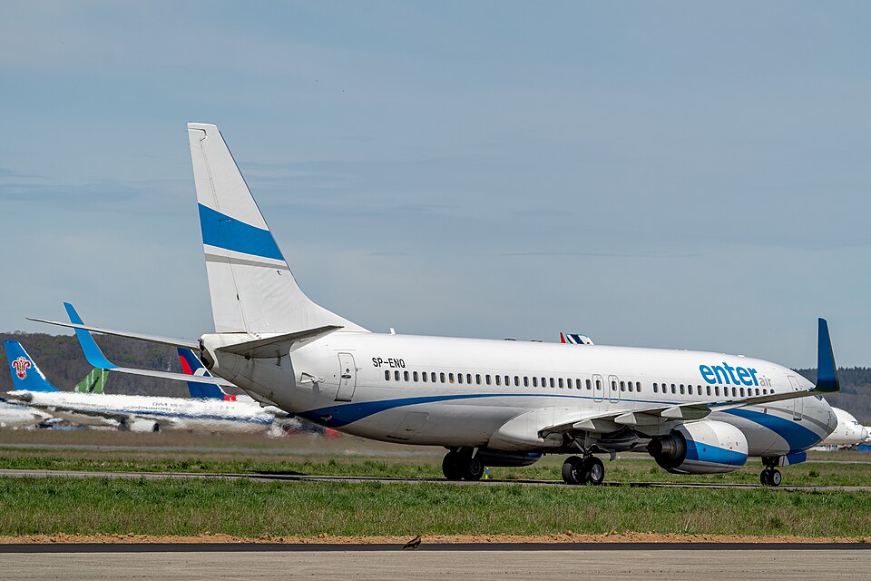 Aircraft registered SP-ENQ