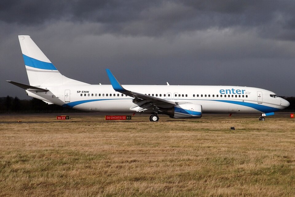 Aircraft registered SP-ENW