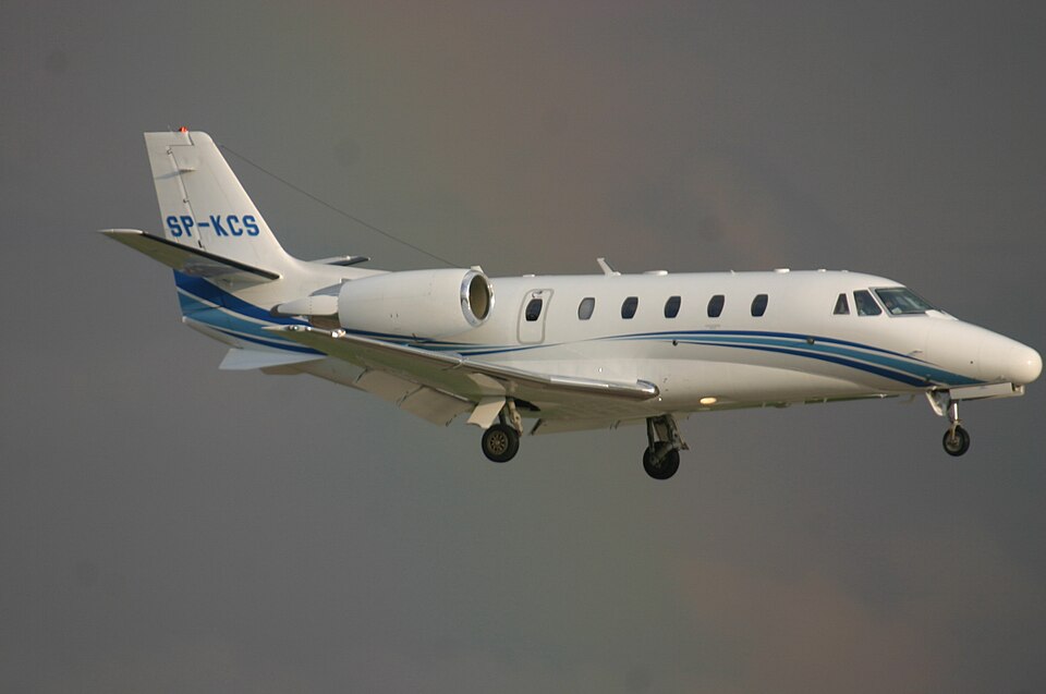 Aircraft registered SP-KCS