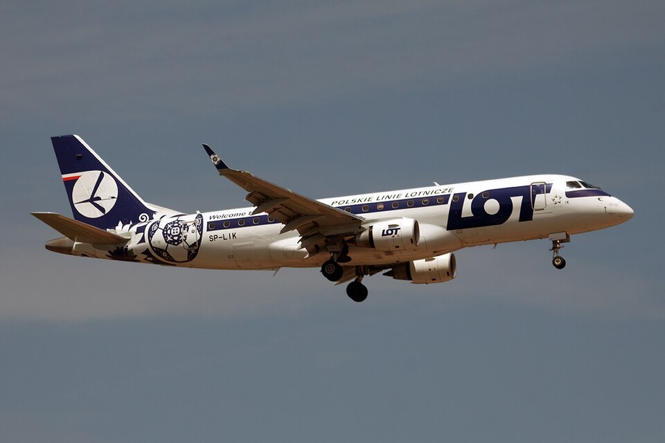 Aircraft registered SP-LIK