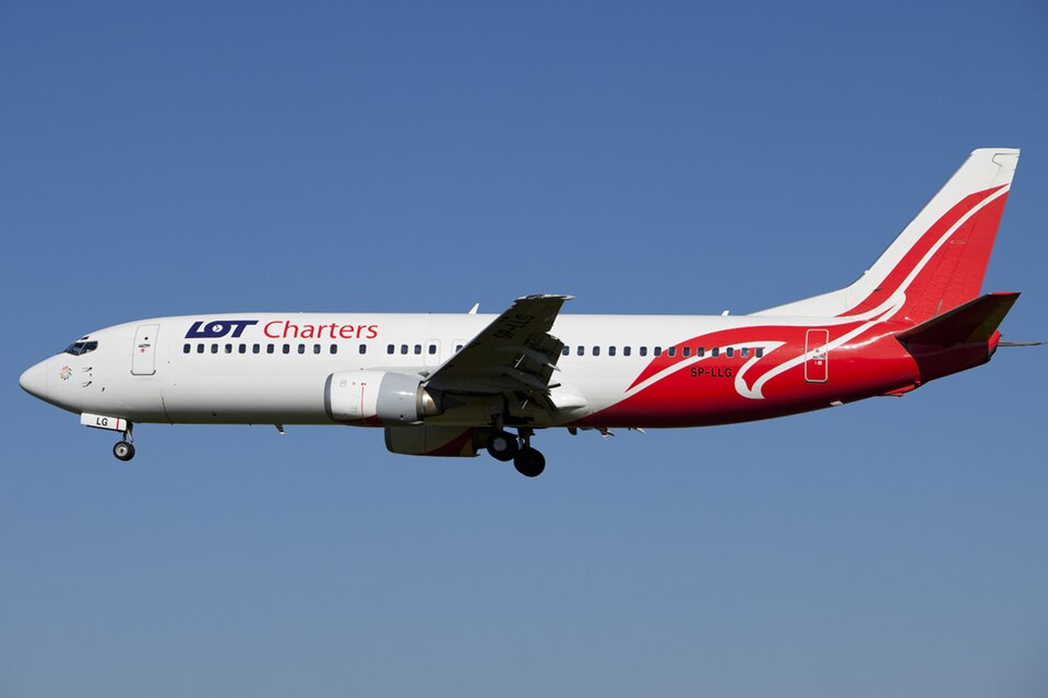 Aircraft registered SP-LLG