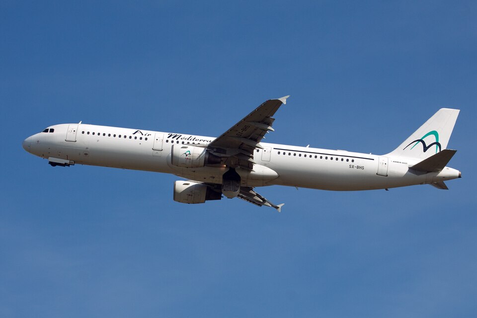 Aircraft registered SX-BHS
