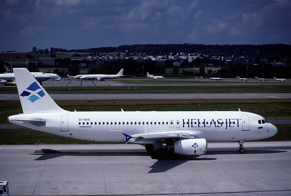 Aircraft registered SX-BVB