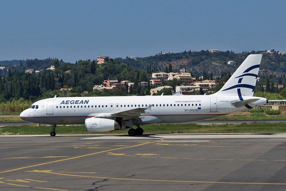 Aircraft registered SX-DVG
