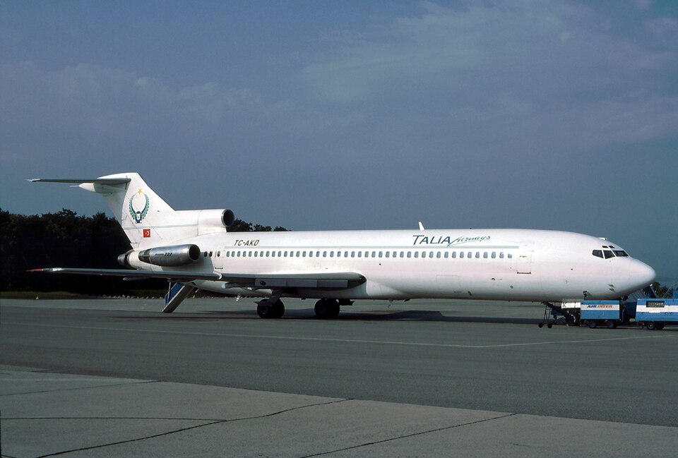 Aircraft registered TC-AKD