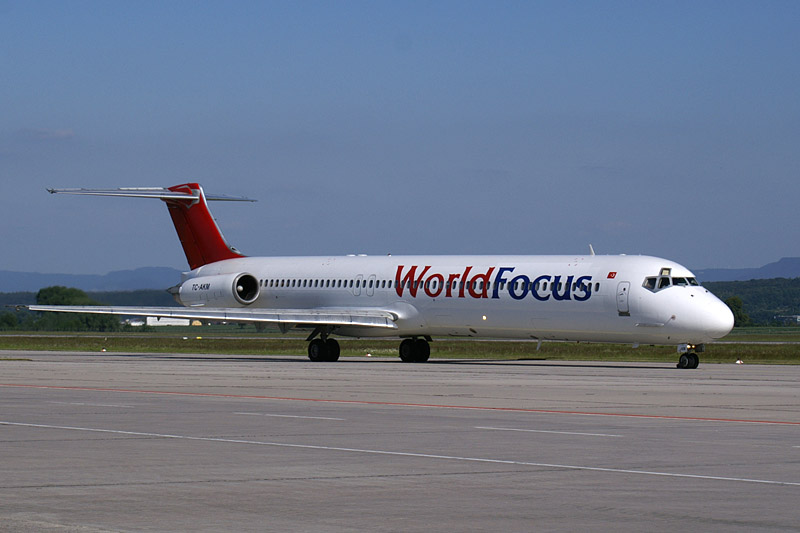 Aircraft registered TC-AKM