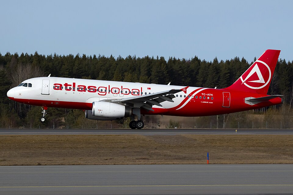 Aircraft registered TC-ATK