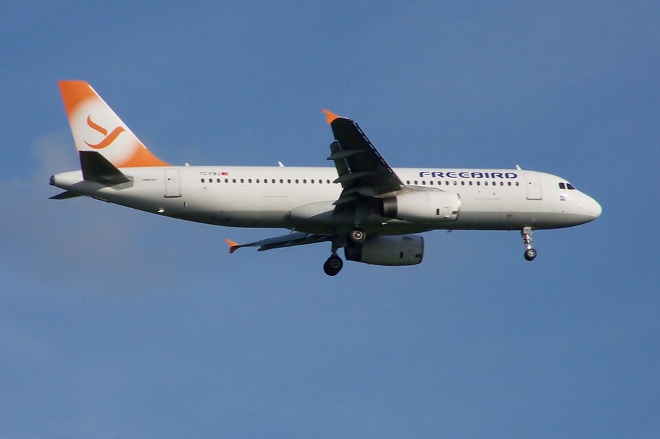 Aircraft registered TC-FBJ