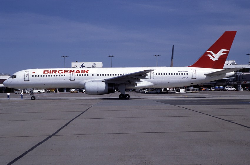 Aircraft registered TC-GEN