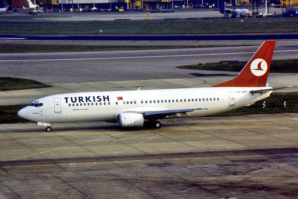 Aircraft registered TC-JEP