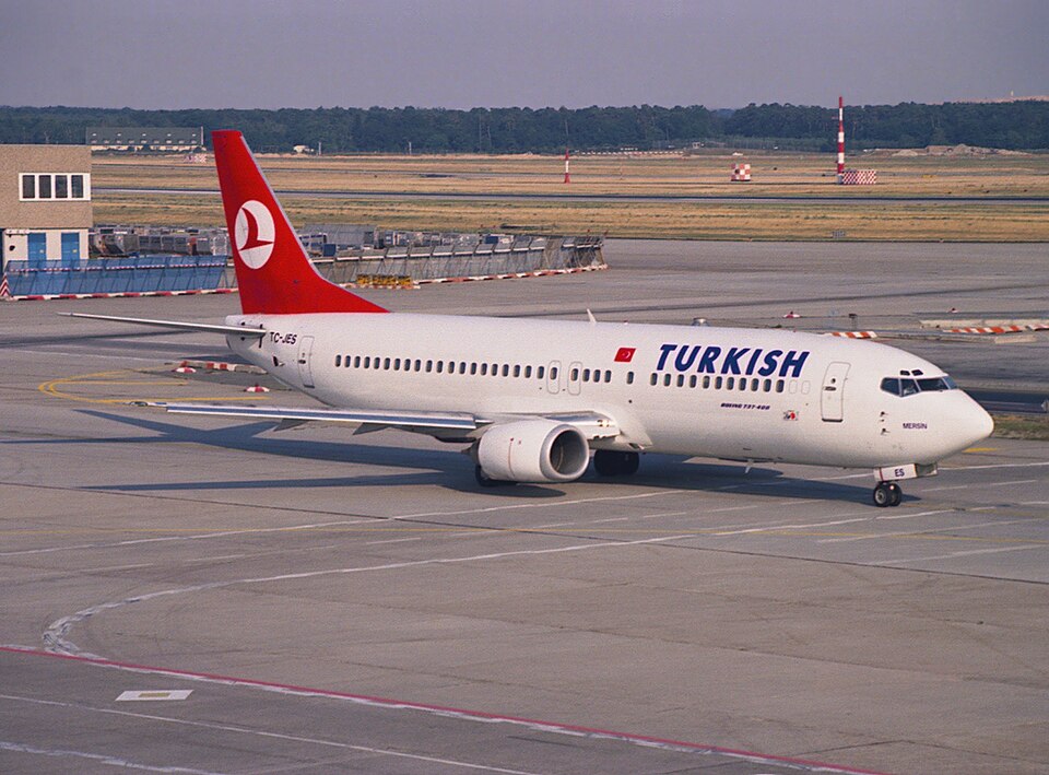 Aircraft registered TC-JES